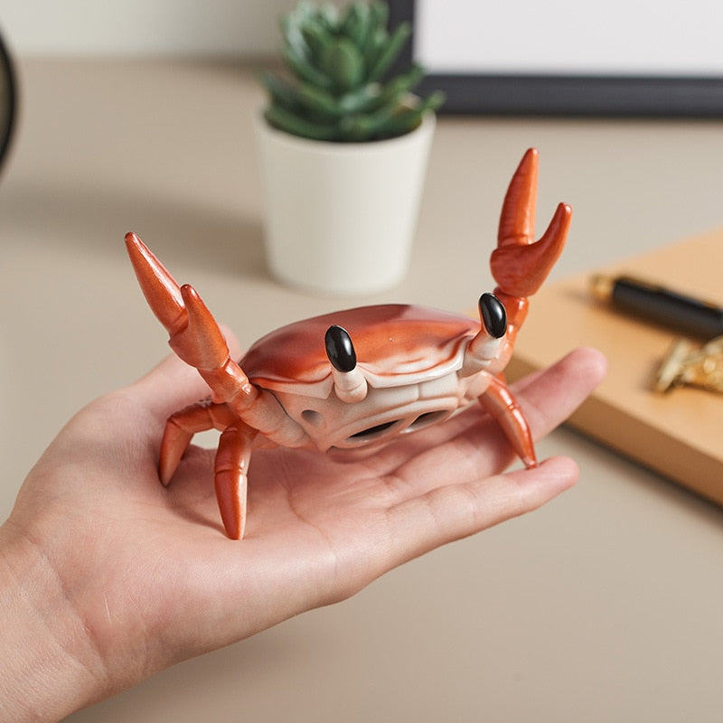 Caixa de Som Carangueijo e Suporte para Celular Crazy Crab
