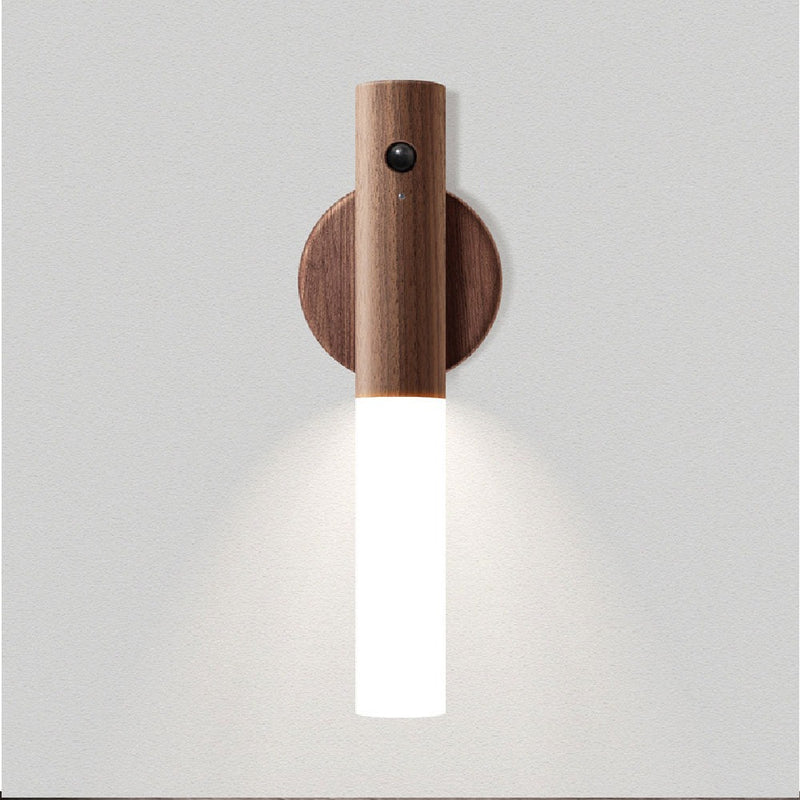 Luminária Wireless Magnética Wood Stick